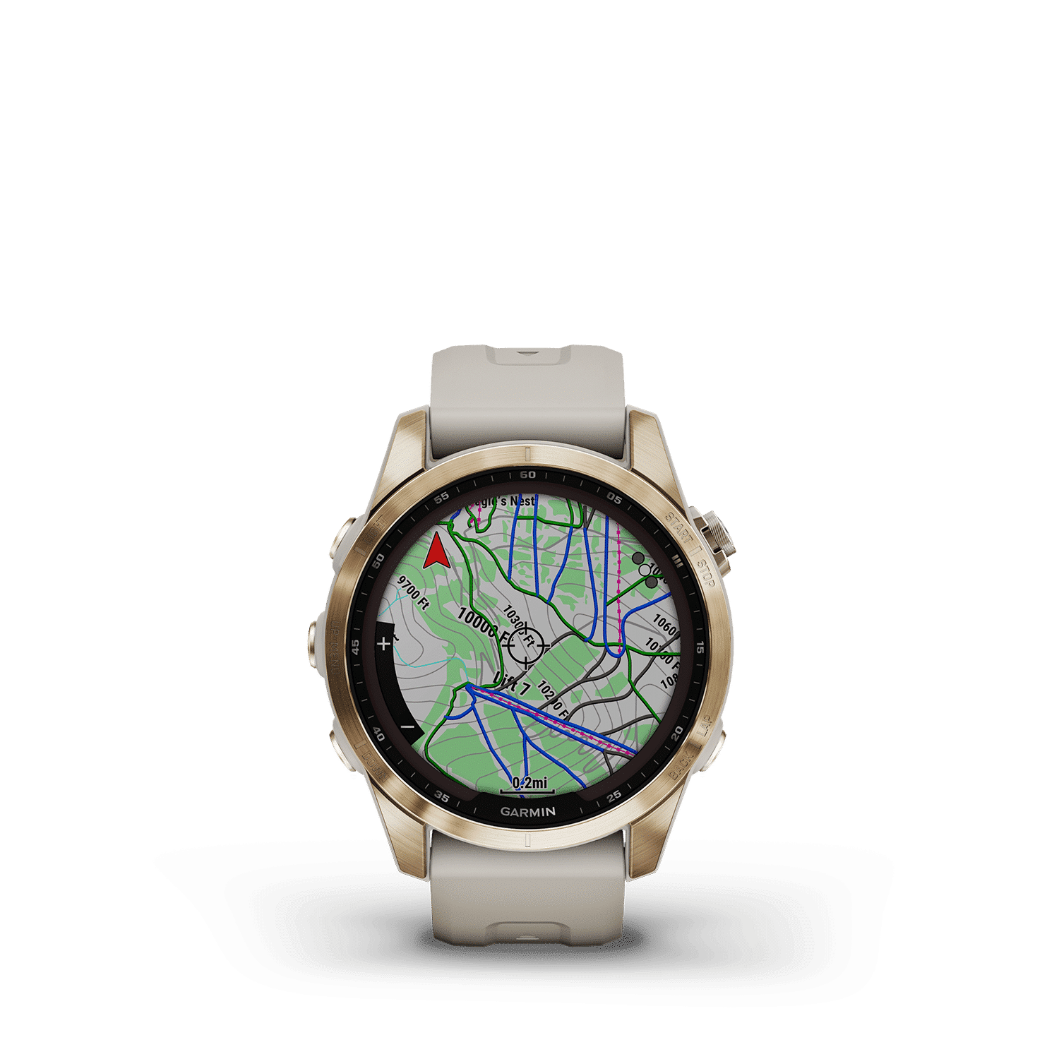 Garmin Fenix 7S Sapphire Solar - 010-02539-21 - Bilde 3