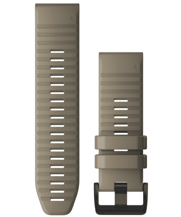 Garmin QuickFit® 26-klokkerem - Mørk sandsteinfarget silikon