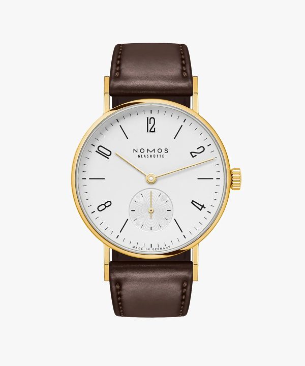 NOMOS Glashütte Tangente Gold 33mm Doré Ref. 105