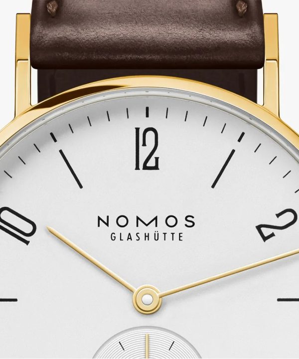 NOMOS Glashütte Tangente Gold 33mm Doré Ref. 105 - Bilde 3