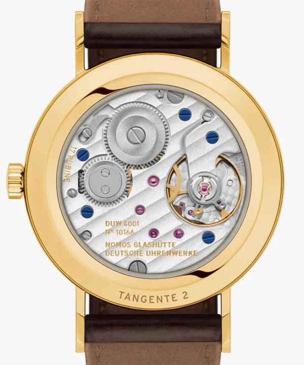 NOMOS Glashütte Tangente Gold 33mm Doré Ref. 105 - Bilde 4