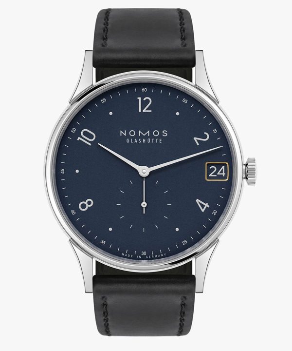 NOMOS Glashütte Minimatik 39 Date Blue