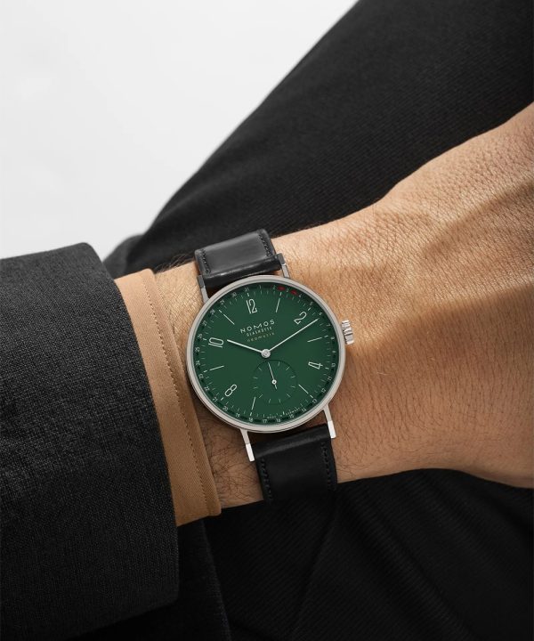 NOMOS Glashütte Tangente Neomatik 38mm Update Forest Green Ref. 148 - Bilde 8