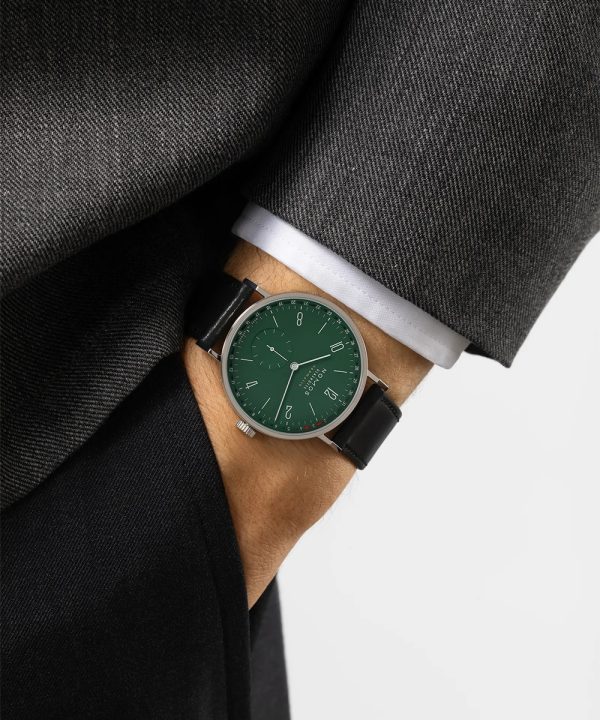 NOMOS Glashütte Tangente Neomatik 38mm Update Forest Green Ref. 148 - Bilde 9