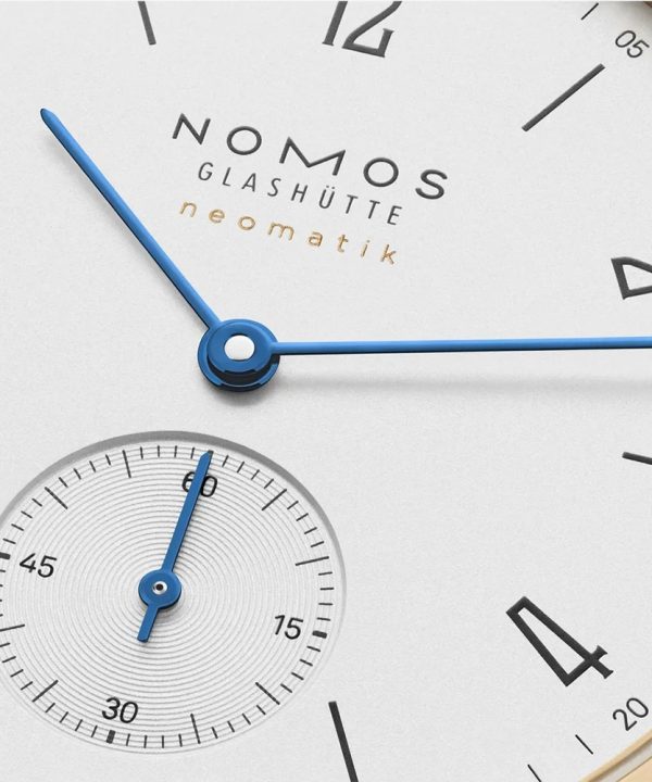 NOMOS Glashütte Tangente Gold Neomatik 35mm Ref. 161 - Bilde 5