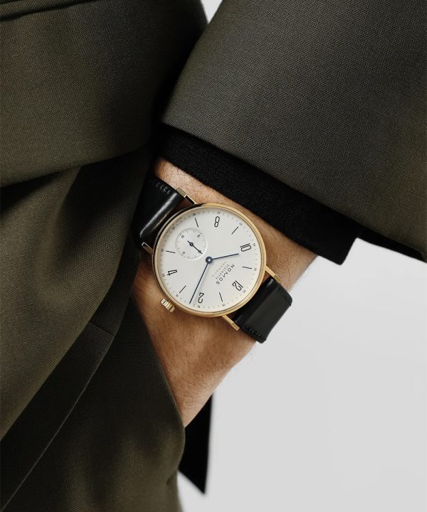 NOMOS Glashütte Tangente Gold Neomatik 35mm Ref. 161 - Bilde 10