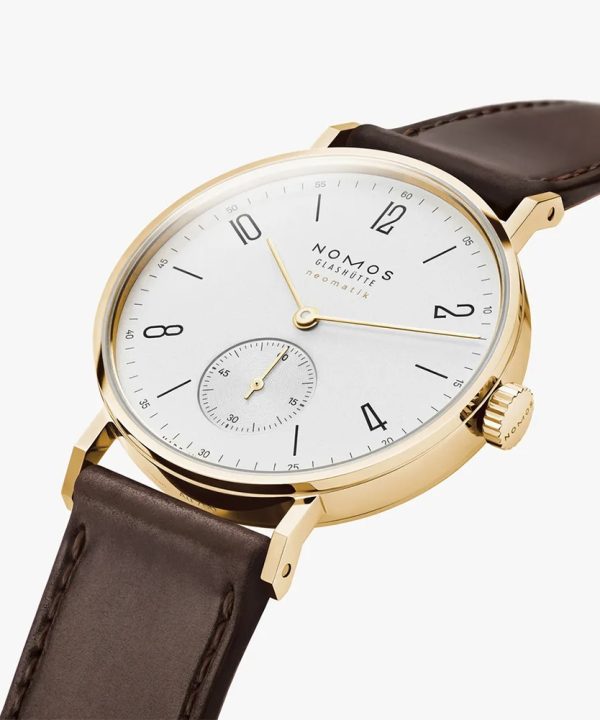 NOMOS Glashütte Tangente Gold Neomatik Doré 35mm Ref. 162 - Bilde 3