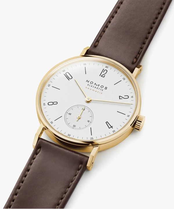 NOMOS Glashütte Tangente Gold Neomatik Doré 35mm Ref. 162 - Bilde 4