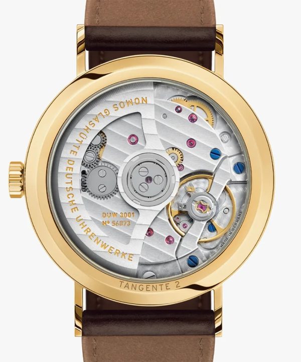NOMOS Glashütte Tangente Gold Neomatik Doré 35mm Ref. 162 - Bilde 6