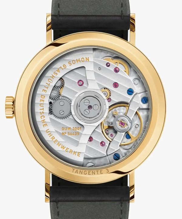 NOMOS Glashütte Tangente Gold Neomatik Ruthenium 35mm Ref. 163 - Bilde 6