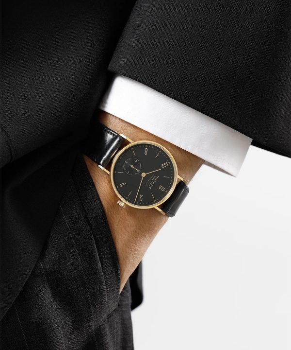 NOMOS Glashütte Tangente Gold Neomatik Ruthenium 35mm Ref. 163 - Bilde 8