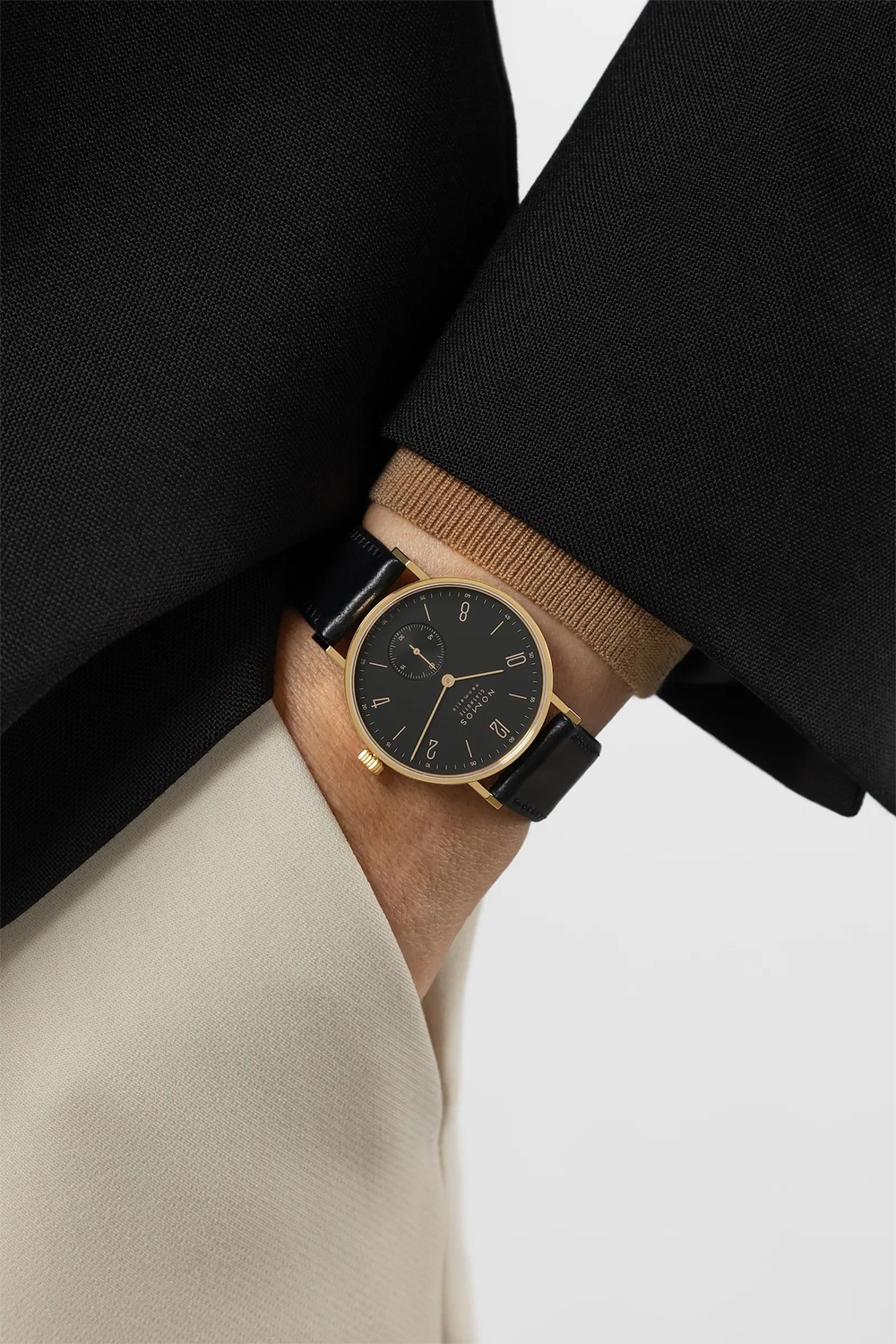 NOMOS Glashütte Tangente Gold Neomatik Ruthenium 35mm Ref. 163 - Bilde 10