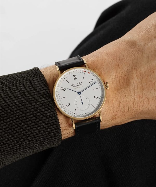 NOMOS Glashütte Tangente Gold Neomatik 38mm Update Ref. 195 - Bilde 9