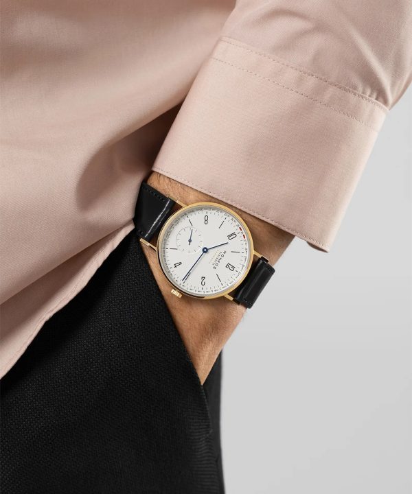 NOMOS Glashütte Tangente Gold Neomatik 38mm Update Ref. 195 - Bilde 10