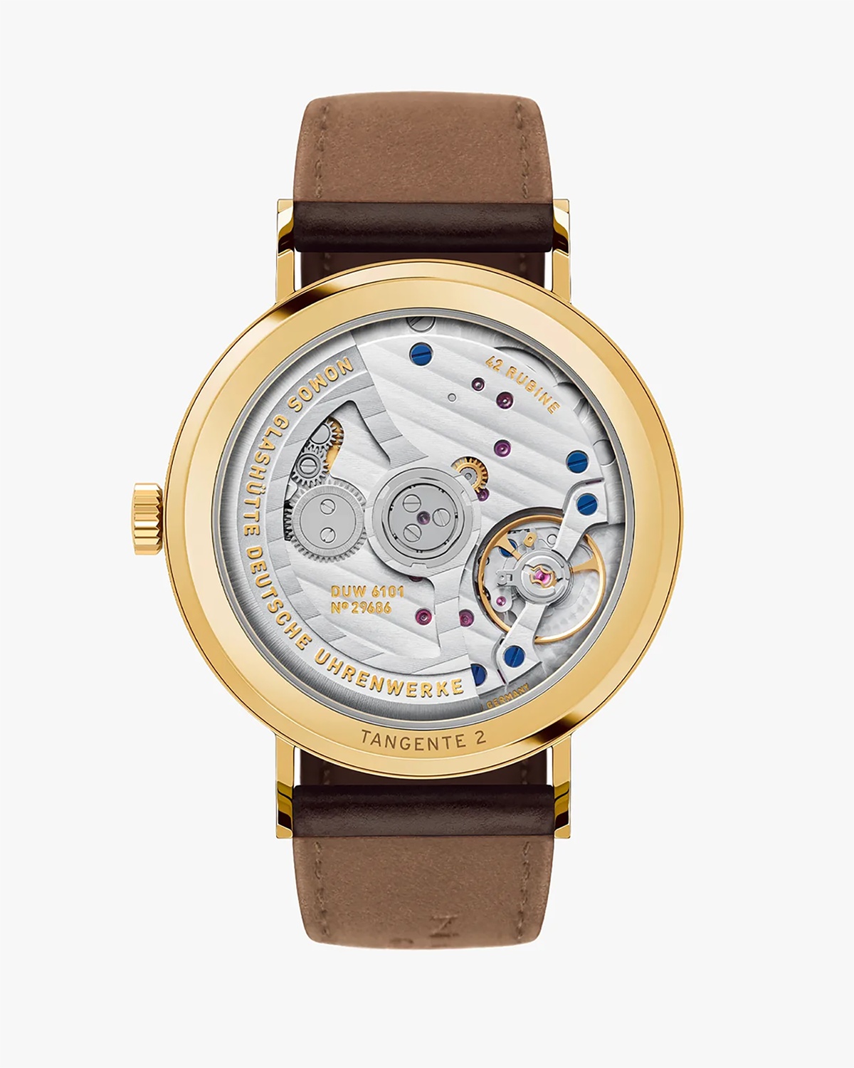 NOMOS Glashütte Tangente Gold Neomatik 38mm Update Doré Ref. 196 - Bilde 2
