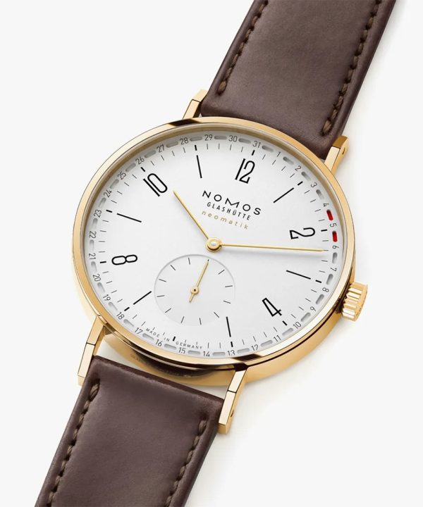 NOMOS Glashütte Tangente Gold Neomatik 38mm Update Doré Ref. 196 - Bilde 4