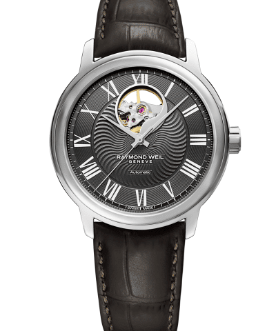 Raymond Weil RW Online Exclusive - Maestro Visible Balance Wheel Automatic Watch 39.5 mm - 2227-STC-00609