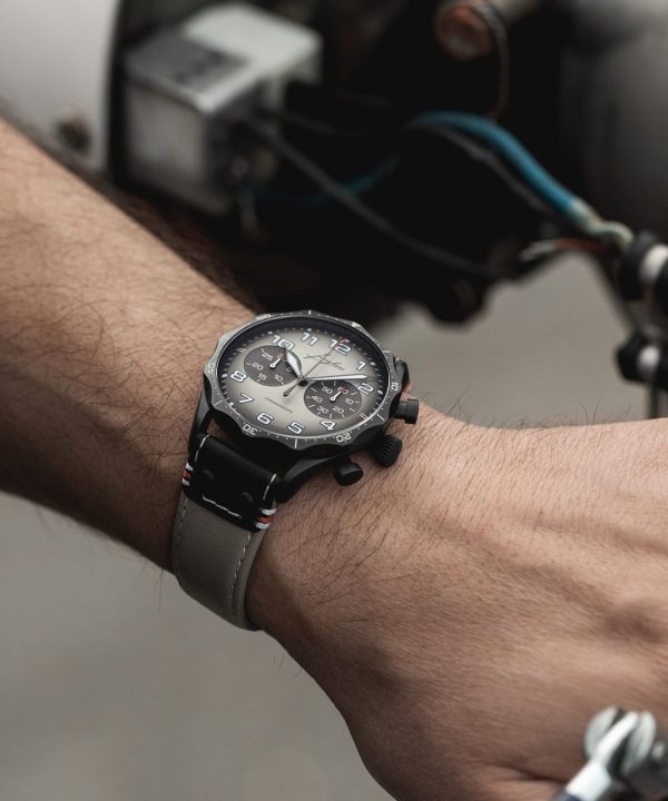 Junghans Pilot Chronoscope 43.3mm - 27/3398.00 - Bilde 4