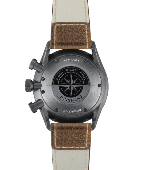 Junghans Pilot Chronoscope 43.3mm - 27/3794.00 - Bilde 3