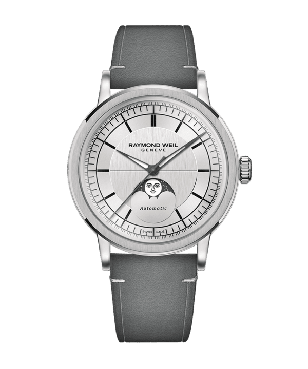 Raymond Weil Millesime Automatic Moon Phase 39.5mm - 2945-STC-65001