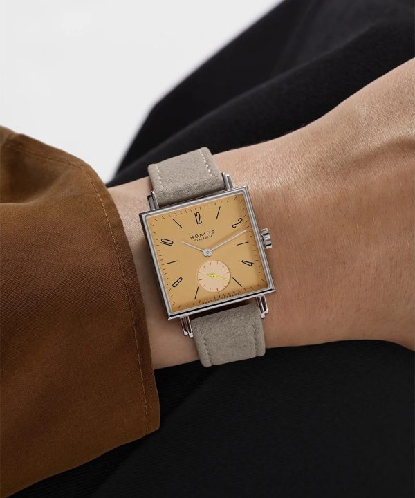 NOMOS Glashütte Tetra Ochra 30x30mm Ref. 437 - Bilde 9
