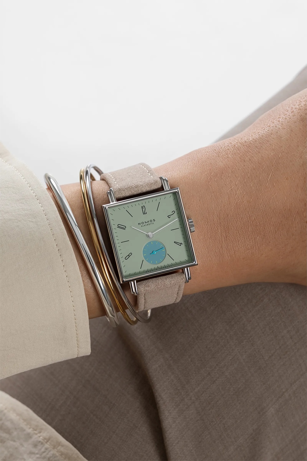 NOMOS Glashütte Tetra Salvia 30x30mm Ref. 439 - Bilde 7