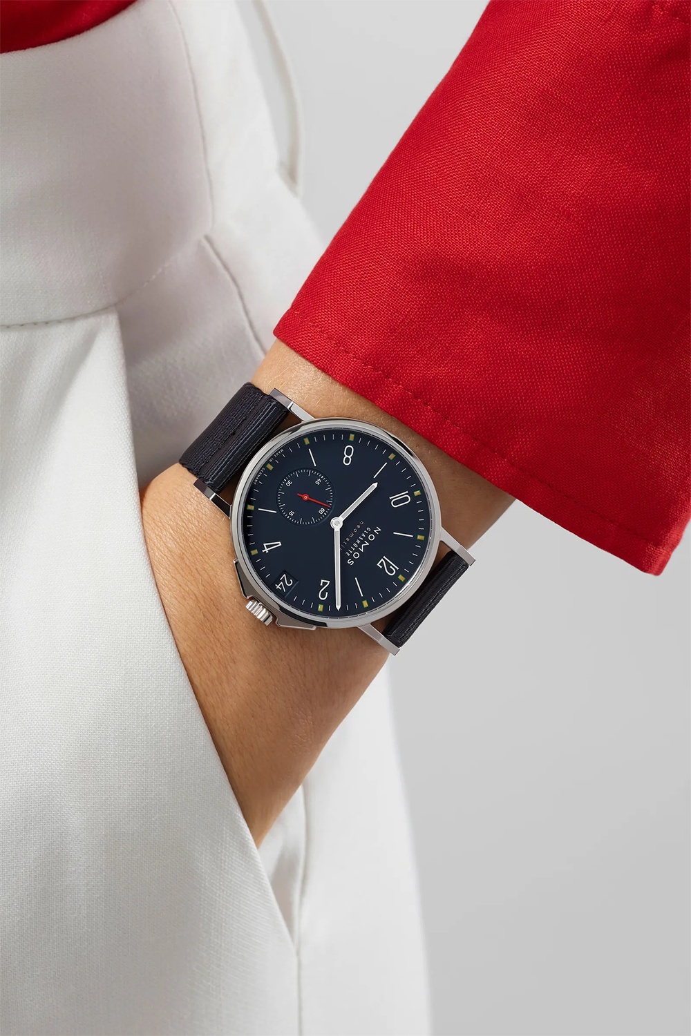NOMOS Glashütte Ahoi Neomatik 38mm Date Atlantic Ref. 518 - Bilde 11