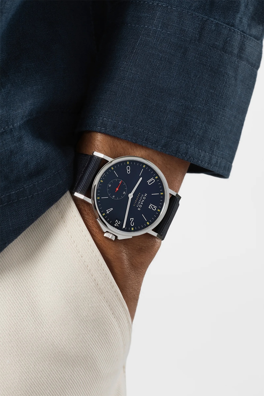 NOMOS Glashütte Ahoi Neomatik 38mm Date Atlantic Ref. 518 - Bilde 7