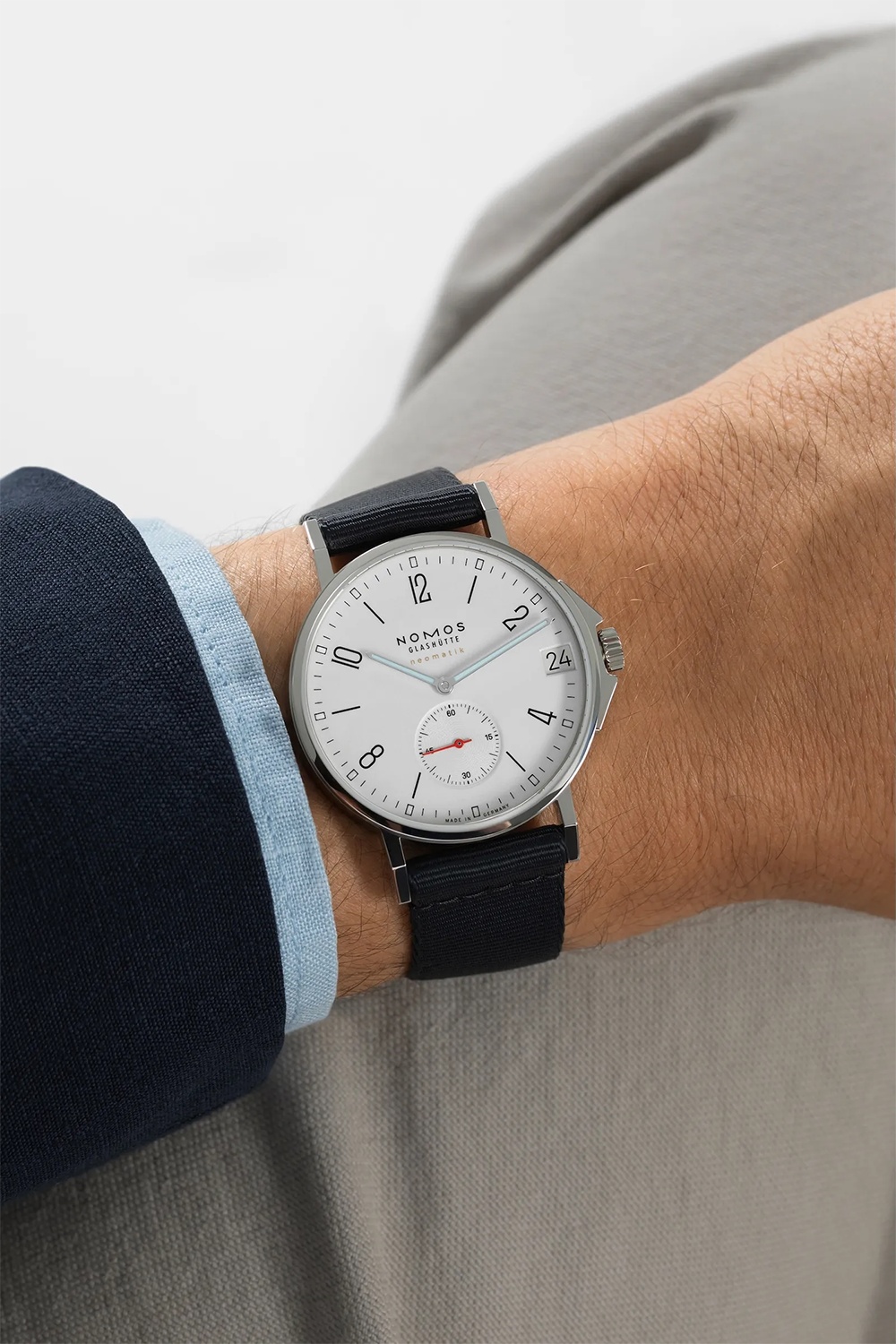 NOMOS Glashütte Ahoi Neomatik 38mm Date Ref. 525 - Bilde 12