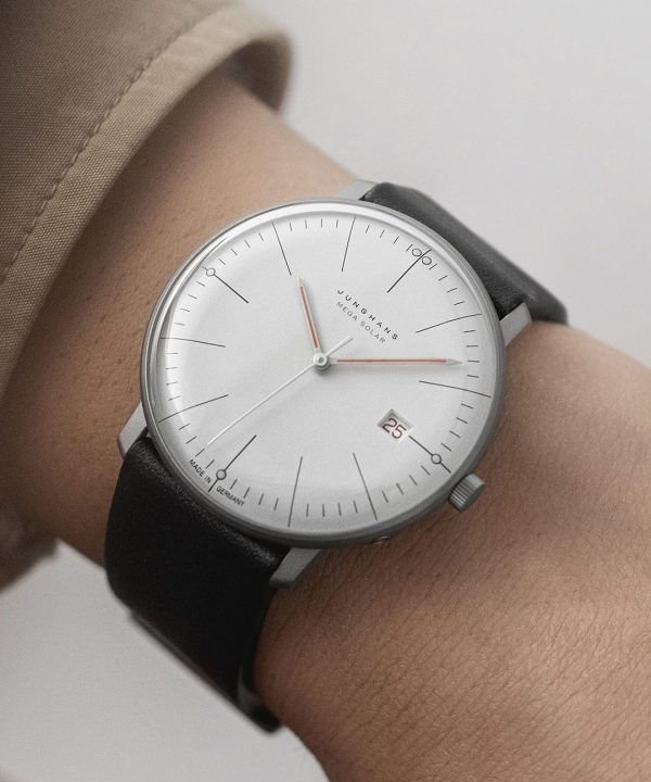 Junghans Max Bill Mega Solar Bauhaus 38mm - 59/2326.02 - Bilde 4