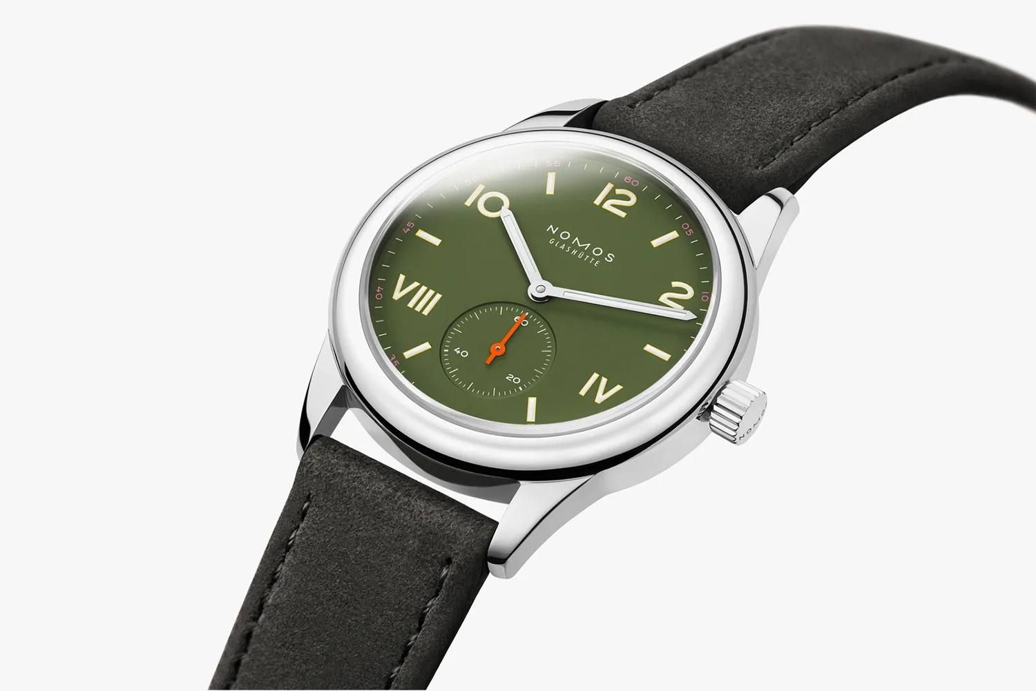 NOMOS Glashütte Club Campus All Olive 36mm Ref. 707 - Bilde 3