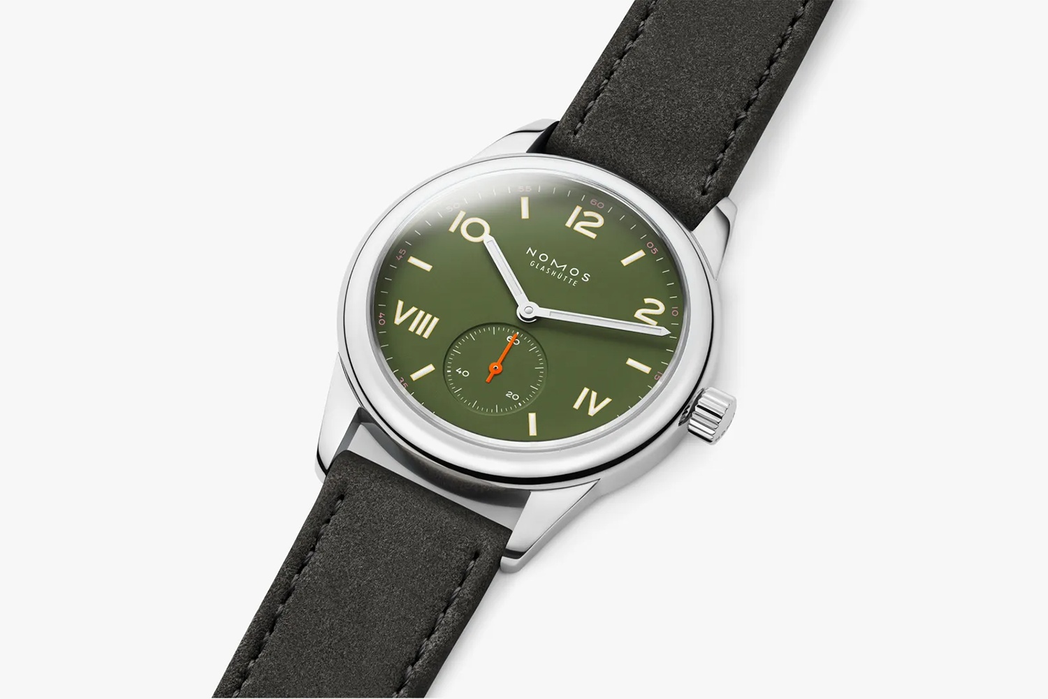 NOMOS Glashütte Club Campus All Olive 36mm Ref. 707 - Bilde 5