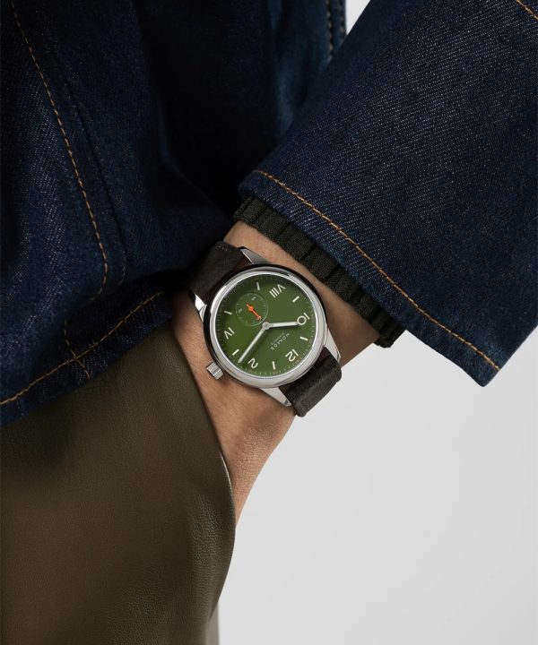 NOMOS Glashütte Club Campus All Olive 36mm Ref. 707 - Bilde 8
