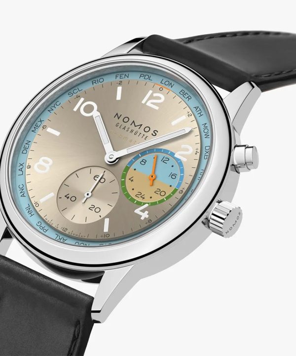 NOMOS Glashütte Club Sport Neomatik Worldtimer Roam 40mm Ref. 790.S10 - Bilde 3