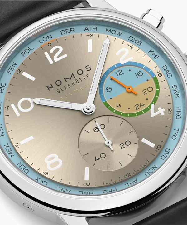 NOMOS Glashütte Club Sport Neomatik Worldtimer Roam 40mm Ref. 790.S10 - Bilde 4
