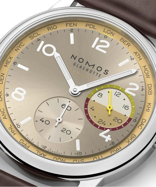 NOMOS Glashütte Club Sport Neomatik Worldtimer Reverie 40mm Ref. 790.S11 - Bilde 4