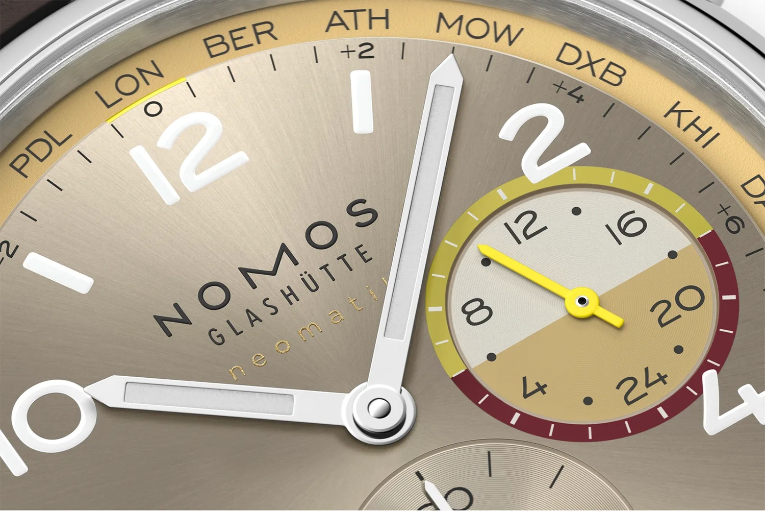 NOMOS Glashütte Club Sport Neomatik Worldtimer Reverie 40mm Ref. 790.S11 - Bilde 5