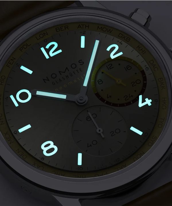 NOMOS Glashütte Club Sport Neomatik Worldtimer Reverie 40mm Ref. 790.S11 - Bilde 7