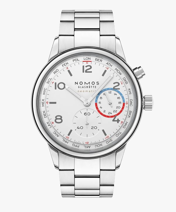 NOMOS Glashütte Club Sport Neomatik Worldtimer 40mm Ref. 792