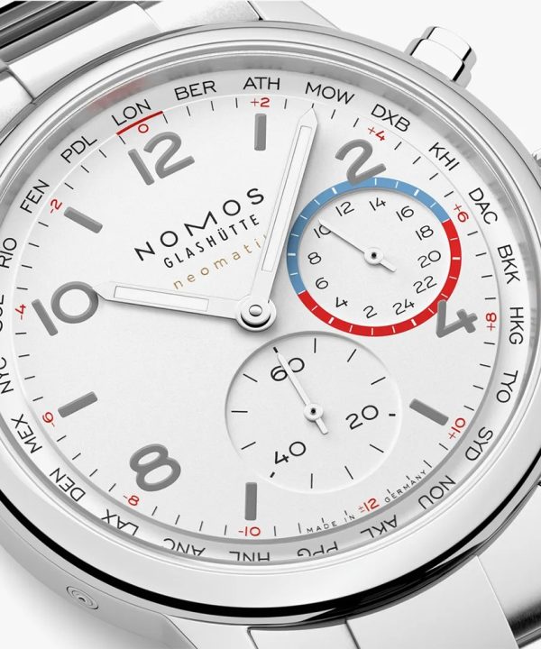NOMOS Glashütte Club Sport Neomatik Worldtimer 40mm Ref. 792 - Bilde 4