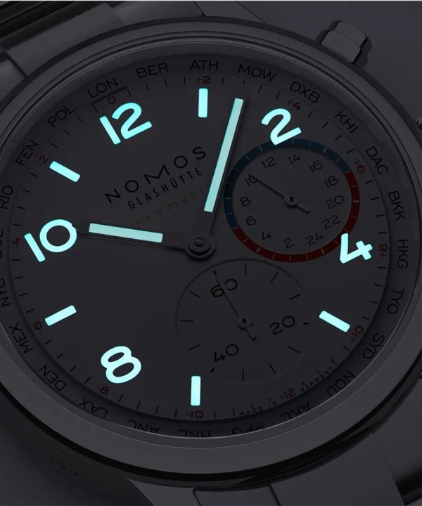 NOMOS Glashütte Club Sport Neomatik Worldtimer 40mm Ref. 792 - Bilde 7