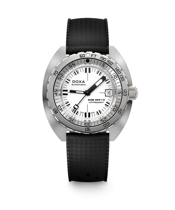 Doxa SUB 300 Ti5 Whitepearl 43mm - 823.50.011.20