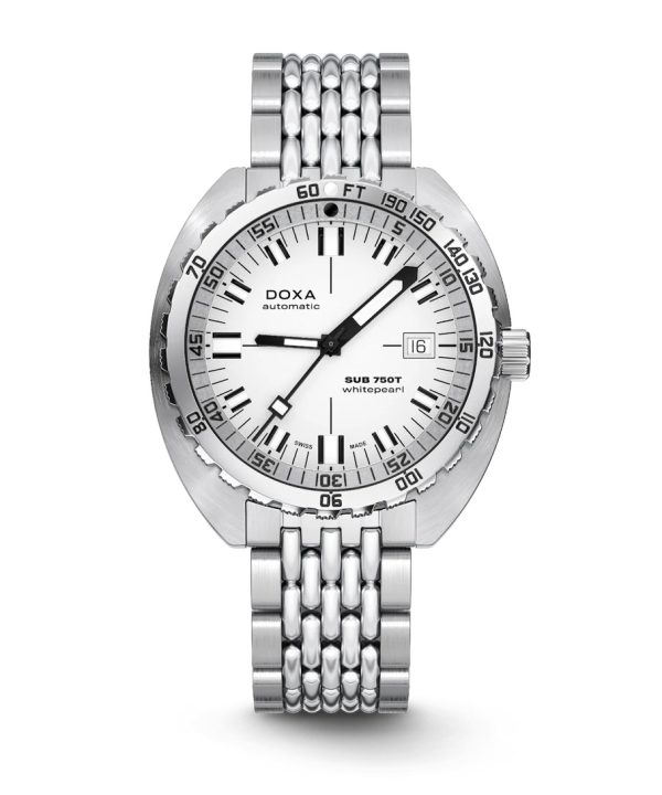 Doxa SUB 750T Whitepearl 45mm - 825.10.011.10