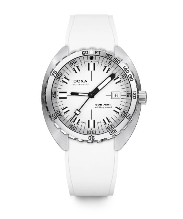 Doxa SUB 750T Whitepearl 45mm - 825.10.011.23