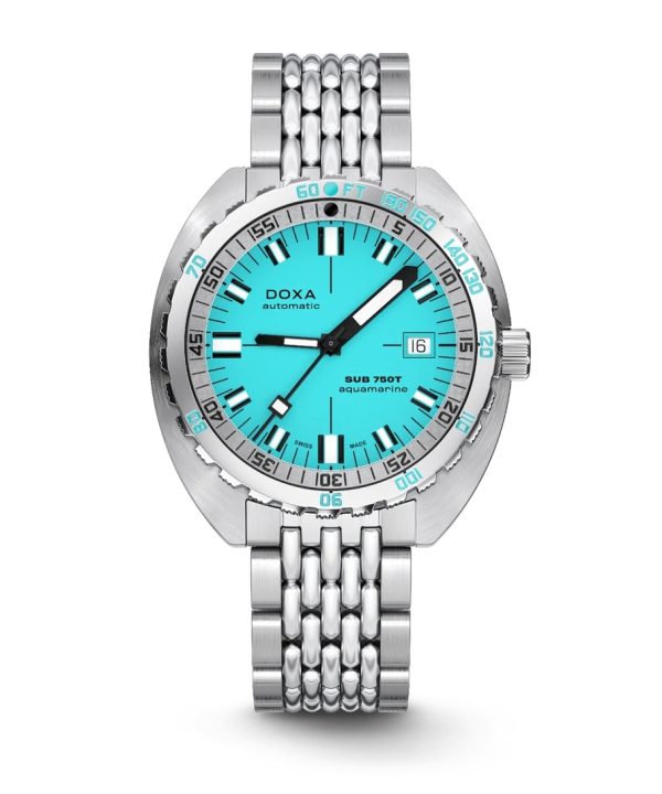 Doxa SUB 750T Aquamarine 45mm - 825.10.241.10