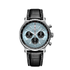 Breitling Navitimer B01 Chronograph 43mm med blå urskive og sort skinnrem. Ref. AB0138241C1P1