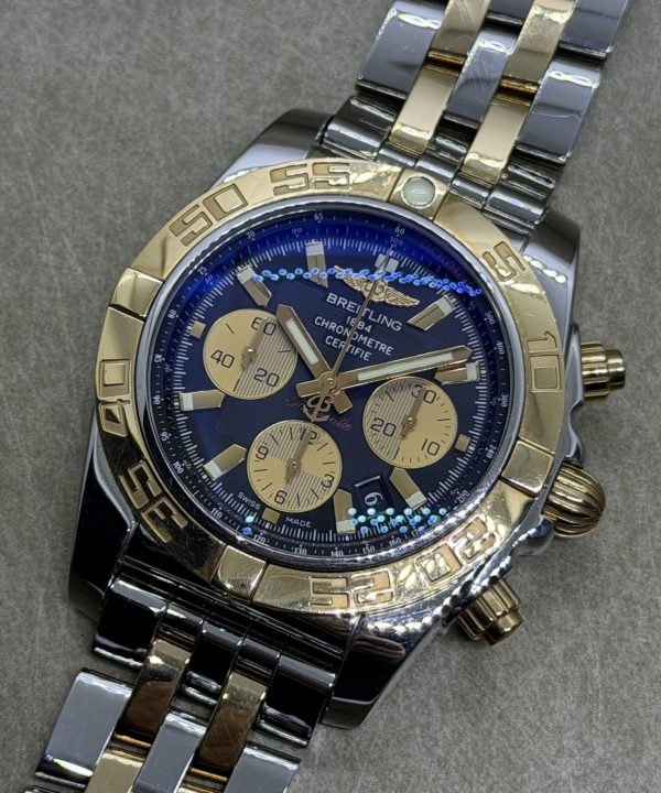 Breitling Chronomat gull/stål