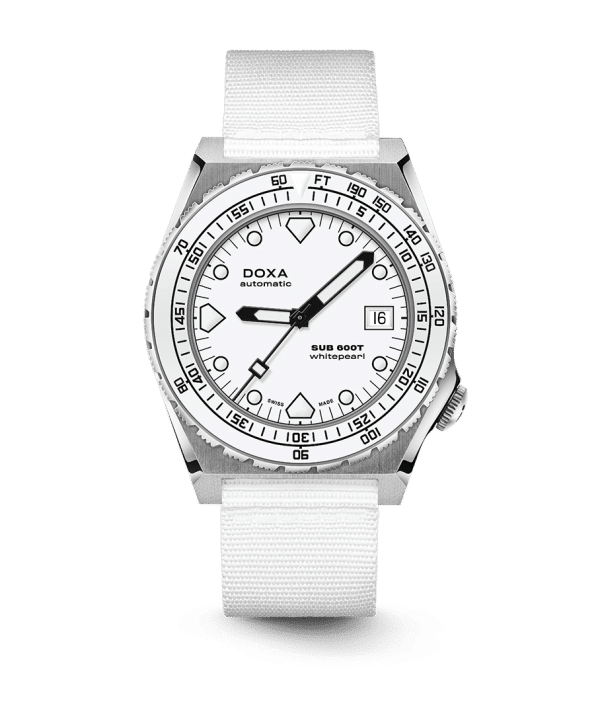 Doxa Sub 600T Whitepearl 40mm - 861.10.011.23-N