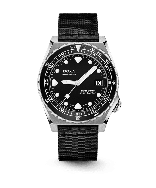 Doxa Sub 600T Sharkhunter B&W 40mm - 861.10.101B.20-N