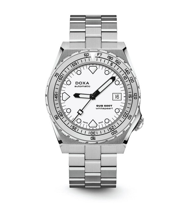 Doxa Sub 600T Whitepearl 40mm - 862.10.011.10